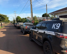 PCPR prende sete pessoas e apreende materiais durante operação contra tráfico interestadual de drogas em três estados
