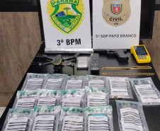PCPR e PMPR prendem duas pessoas e apreendem drogas durante operação em Itapejara d'Oeste