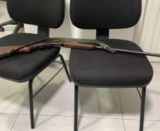 PCPR prende homem por posse irregular de arma de fogo durante ação em Porto Barreiro