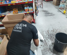 Ação conjunta prende dois empresários e apreende produtos impróprios para o consumo em Curitiba