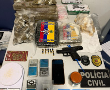 PCPR e PMPR prendem duas pessoas e apreende 16 quilos de drogas em operação contra o tráfico em Curitiba