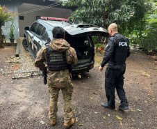 PCPR prende 101 pessoas em megaoperação contra organização criminosa em três estados