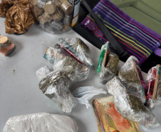 PCPR apreende drogas durante ação no bairro Sítio Cercado, em Curitiba