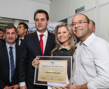 O governador Carlos Massa Ratinho Junior inaugura nesta ter&ccedil;a-feira (19), a nova sede da Delegacia da Mulher e do Adolescente de S&atilde;o Jos&eacute; dos Pinhais, na Regi&atilde;o Metropolitana de Curitiba. Curitiba, 19/02/2019 - Foto: Geraldo Bubniak/ANPr