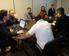 Reunião da diretoria geral da PCPR.