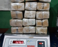 PCPR apreende 16 quilos de crack em Laranjeiras do Sul