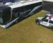 PCPR leva Delegacia Móvel e drone para ações na Expoingá