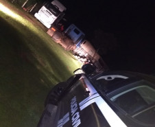 PCPR recupera carretas roubadas em propriedade de membro de quadrilha de roubo a carga da RMC