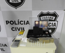 PCPR prende casal suspeito de comercializar drogas para universitários em Toledo