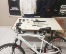 PCPR prende fugitivo e mais um homem por tráfico de drogas em Ponta Grossa