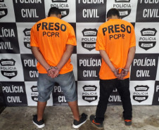 PCPR prende suspeitos de homicídio em Almirante Tamandaré