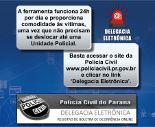 PCPR oferece serviço de registro de boletins de ocorrência na internet