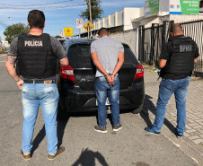 PCPR prende suspeito e recupera veículo horas depois do roubo em São José dos Pinhais
