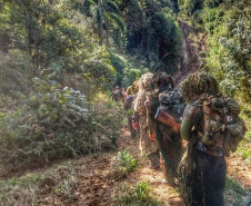 PCPR participa de curso do Estágio de Caçador comandado pelo Exército Brasileiro