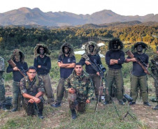 PCPR participa de curso do Estágio de Caçador comandado pelo Exército Brasileiro