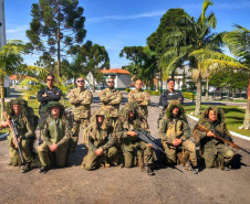 PCPR participa de curso do Estágio de Caçador comandado pelo Exército Brasileiro