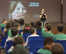 PCPR ministra palestra para crianças e adolescentes sobre abuso sexual