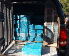 PCPR apreende aproximadamente meia tonelada de maconha em Foz do Iguaçu