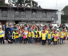 PCPR recebe visita de crianças do SESC
