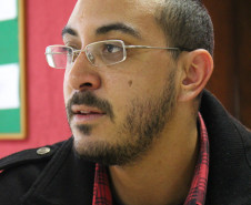 O investigador da Polícia Civil do Paraná (PCPR), Mário Henrique Lemos, está participando do projeto “Parlamento Universitário”, da Assembleia Legislativa do Paraná.