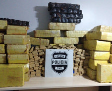 PCPR apreende cerca de três toneladas de droga no PR em três dias