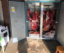PCPR apreende cerca de 300 quilos de carne em Tamarana