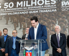 Governador autoriza 1.327 progressões de carreira na PCPR.