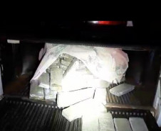 PCPR apreende 90 quilos de maconha em Santa Terezinha de Itaipu