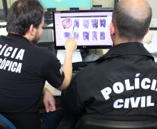 PCPR firma convênio e agiliza perícias de impressões digitais.
