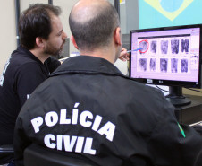 PCPR firma convênio e agiliza perícias de impressões digitais.