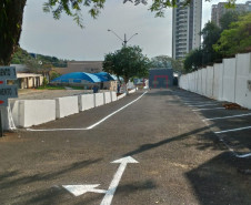 PCPR reestrutura estacionamento de unidade em Foz do Iguaçu