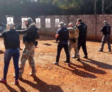 PCPR promove treinamento para policiais em Cascavel.