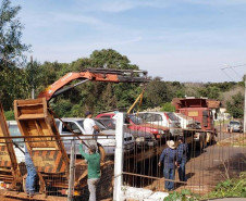 PCPR inicia retirada de veículos em pátios de delegacias.