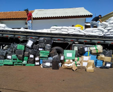 "PCPR apreende cerca de 9,7 toneladas de drogas na última semana"