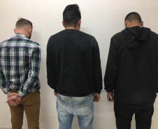 PCPR prende três suspeitos de vender drogas em casa noturna em Ponta Grossa
