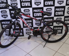 PCPR recupera bicicleta e moto furtadas em Foz do Iguaçu