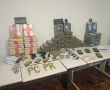 PCPR apreende drogas, armas e munições em apartamento na Capital 