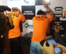 PCPR prende dupla suspeita de tráfico de drogas em Curitiba