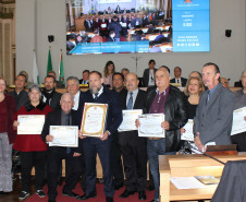 PCPR recebe homenagem pelo aniversário de 166 anos na Câmara Municipal de Curitiba