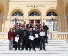 PCPR recebe homenagem pelo aniversário de 166 anos na Câmara Municipal de Curitiba