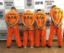 PCPR prende quatro suspeitos de integrar grupo especializado em roubos de relógios de luxo