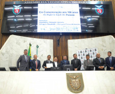 PCPR recebe menção honrosa na Alep pelo 166º aniversário