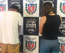 PCPR prende dupla suspeita de aplicar golpe em loja de móveis de Curitiba