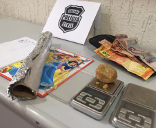 PCPR prende em flagrante suspeito de tráfico de drogas em Cascavel