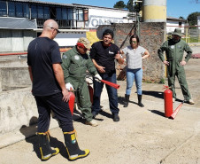 PCPR capacita servidores para prevenção e combate à incêndio 