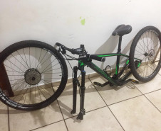 PCPR recupera bicicleta e prende receptador em Cascavel