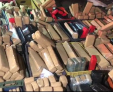 PCPR apreende 1,2 tonelada de maconha em Foz do Iguaçu