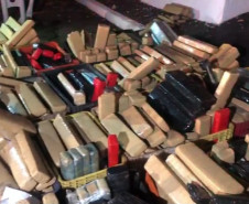 PCPR apreende 1,2 tonelada de maconha em Foz do Iguaçu
