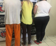 PCPR prende trio suspeito de fraudar caixas eletrônicos em shopping da Capital