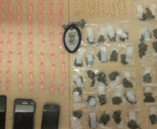 PCPR prende dupla suspeita por tráfico de drogas em Colombo